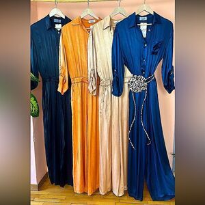 Italian Satin Jumpsuit